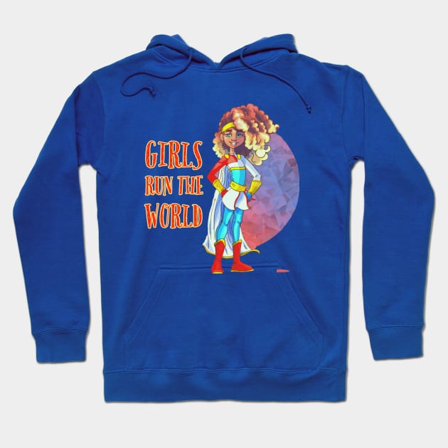 Girls Run the World Hoodie by Culturally Fluent People